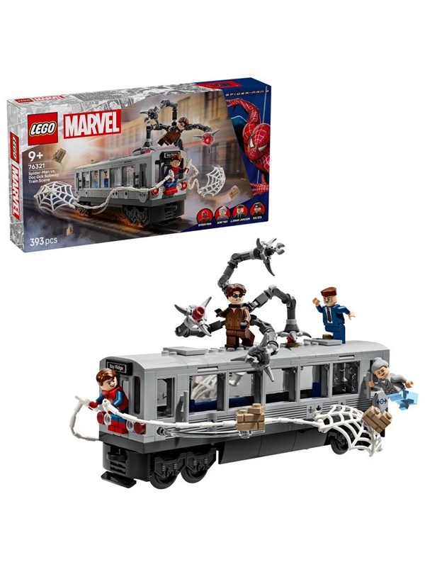 LEGO Super Heroes 76321 Spider-Man vastaan Doc Ock - Taistelu junassa