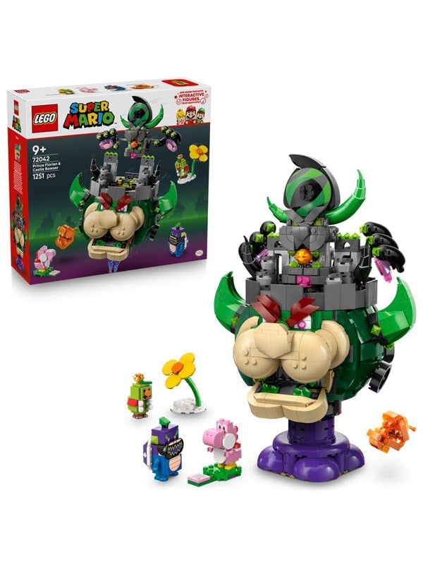 LEGO Super Mario 72042 Prince Florian ja Castle Bowser