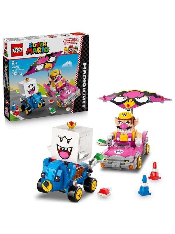 LEGO Super Mario 72038 Mario Kart™ - Wario ja King Boo