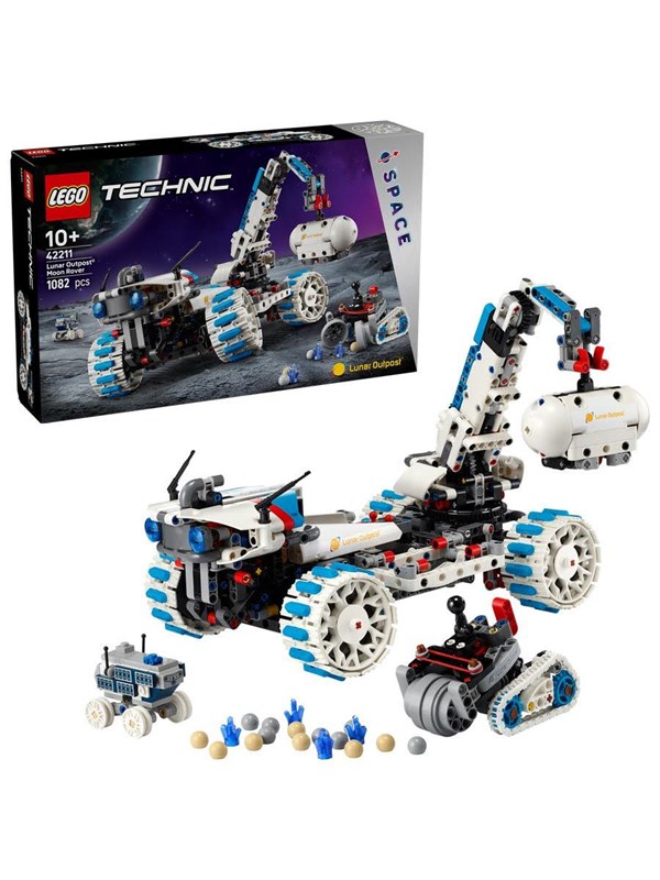 LEGO Technic 42211 Lunar Outpost™ ‑avaruusmönkijä