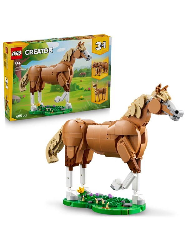 LEGO Creator 31166 Kaunis hevonen