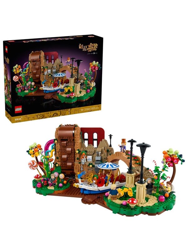 LEGO Ideas 21360 Villi Vonkka ja suklaatehdas