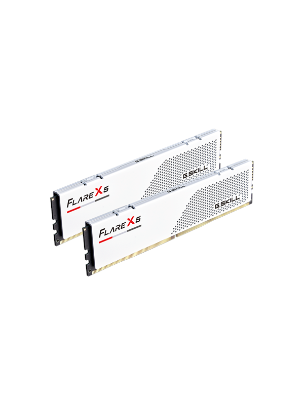 G.Skill Flare X5 DDR5-6000 - 64GB - CL28 - Dual Channel (2 pcs) - AMD EXPO & Intel XMP - Valkoinen