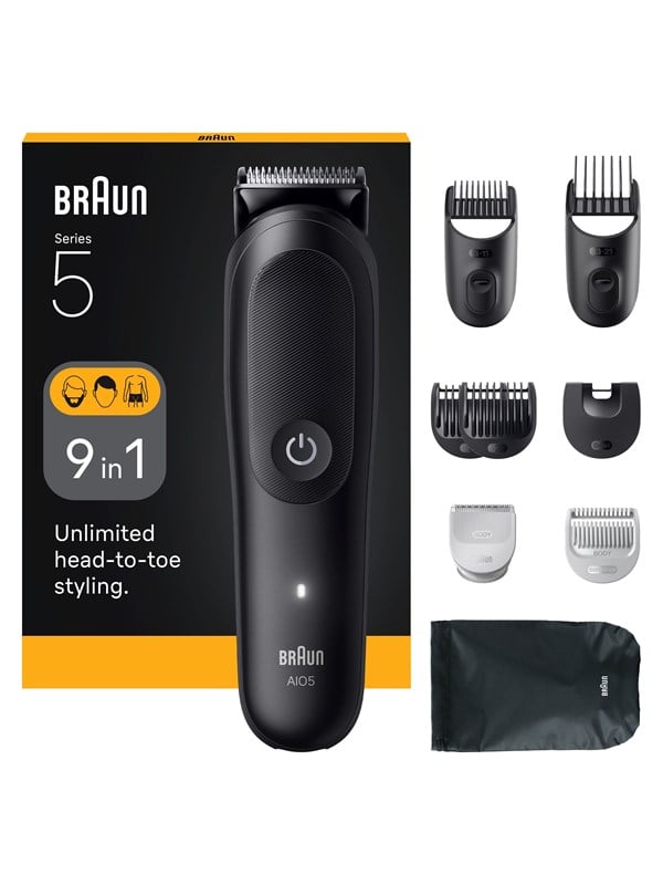 Braun Vartalotrimmeri Styler AIO 5540 - Black Matt