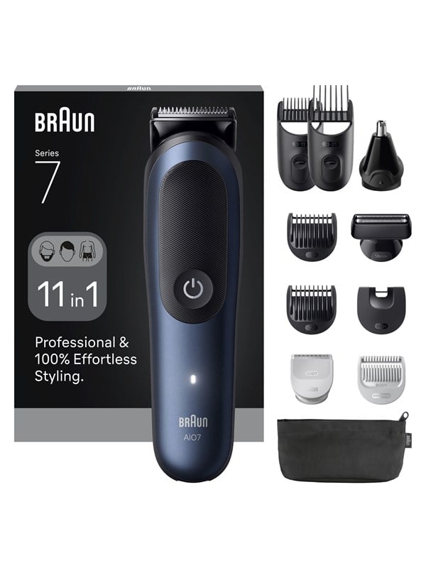 Braun Vartalotrimmeri Styler AIO 7540 - Black / Deep Blue