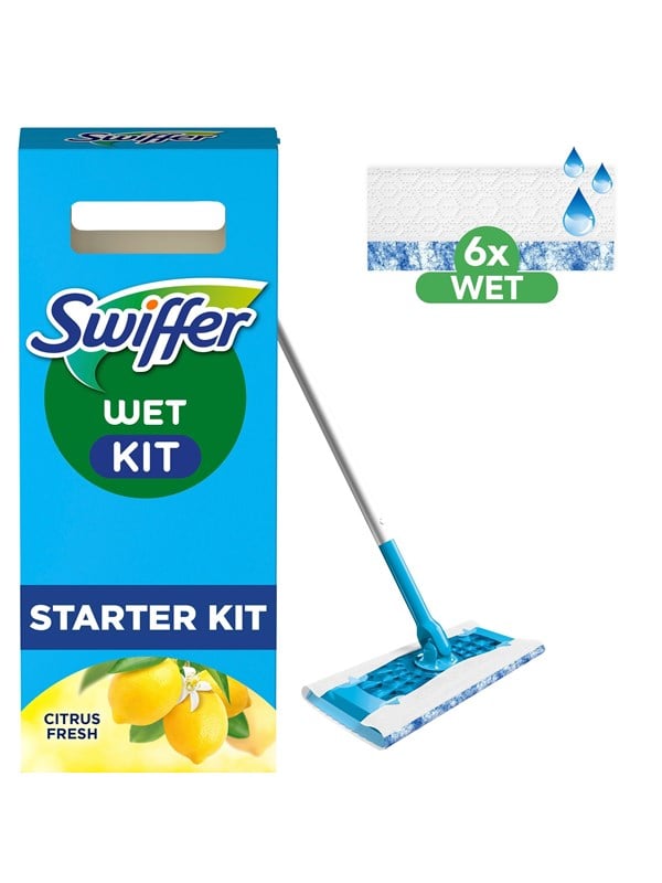 Swiffer Floor Handle 1 (+ 6 wet)