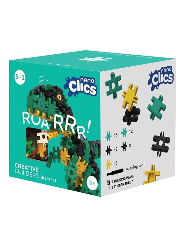 Clics Nano - Creative Builders 125 pcs.