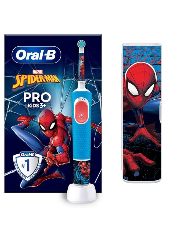 Oral-B Sähköhammasharja Vitality Pro Kids Spider-Man