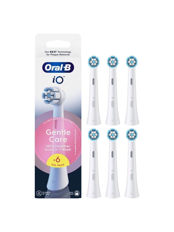 Oral-B Hammasharjan vaihtopäät iO Gentle Care - 6 pcs