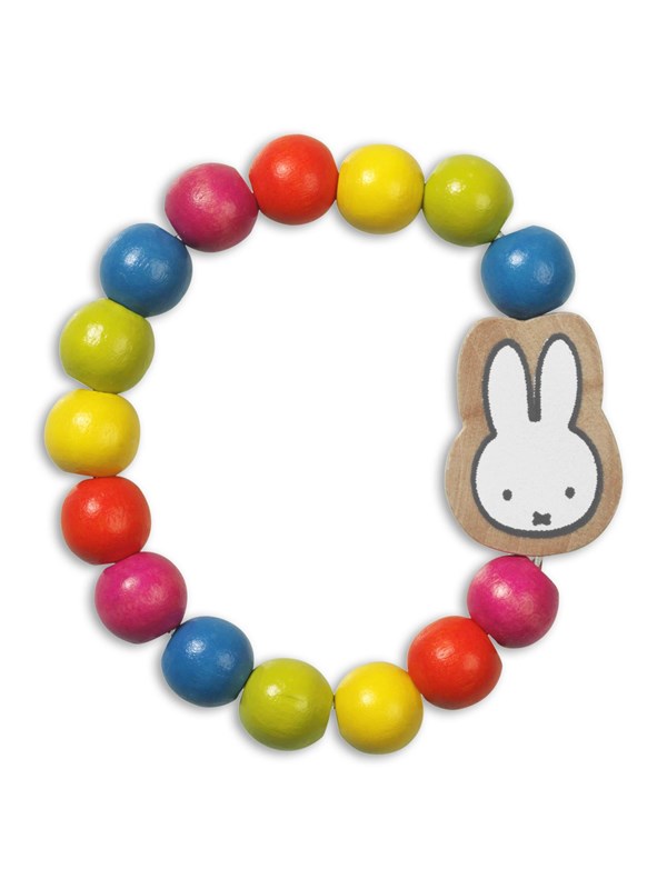 Bambolino Toys Wooden Bead Bracelet Miffy