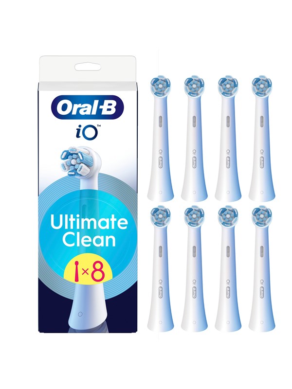 Oral-B Hammasharjan vaihtopäät iO Ultimate Clean - 8 pcs