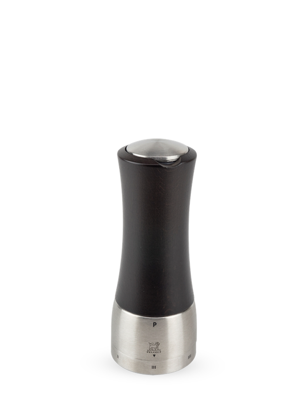 Peugeot Mattress pepper grinder U"'Select Steel/ Wood chocolate 16cm