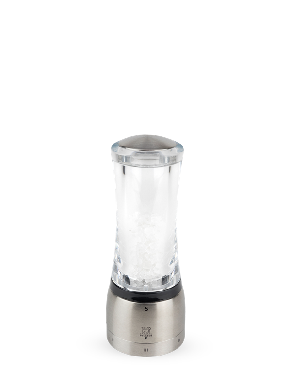 Peugeot Daman salt grinder U Select Z steel/acrylic 16 cm