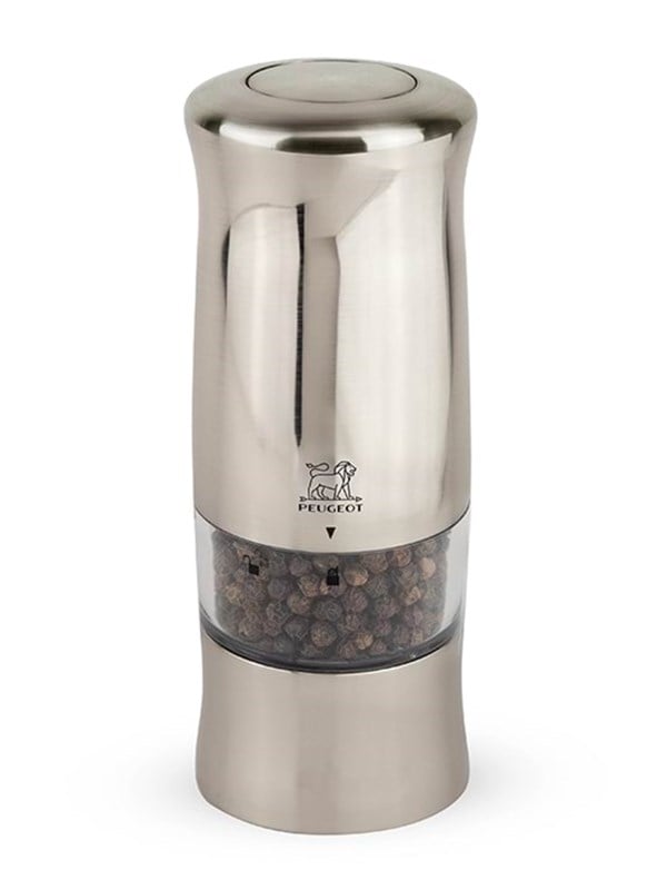 Peugeot Zeli pepper grinder electric ABS stainless steel look
