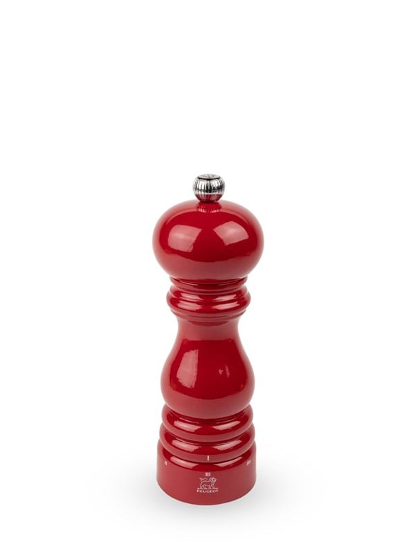 Peugeot Paris pepper grinder u'select wood red 18cm