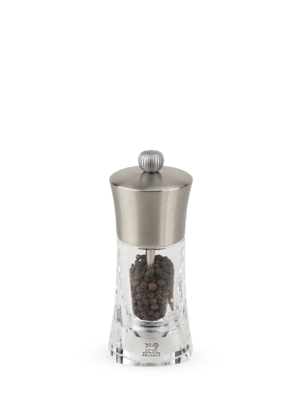 Peugeot Ouessant pepper Grinder Acrylic/Steel 14 cm