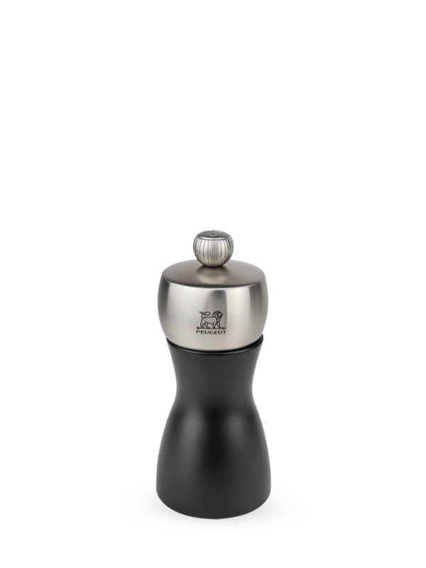 Peugeot Fiji pepper grinder wood/pcs. black mat 12cm