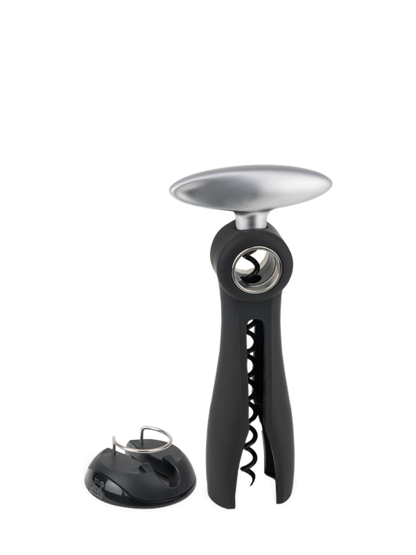 Peugeot Salma corkscrew with foil cutter black
