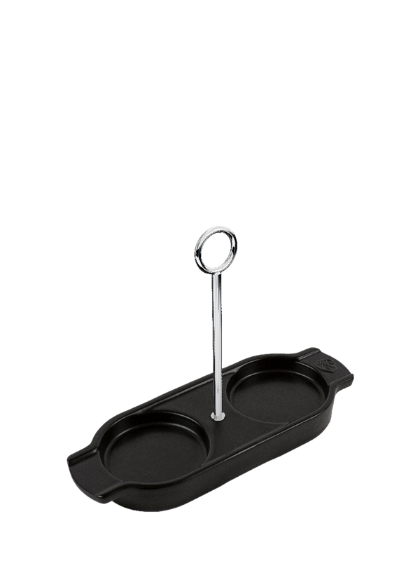 Peugeot Linea Ceramic tray with handle satin black