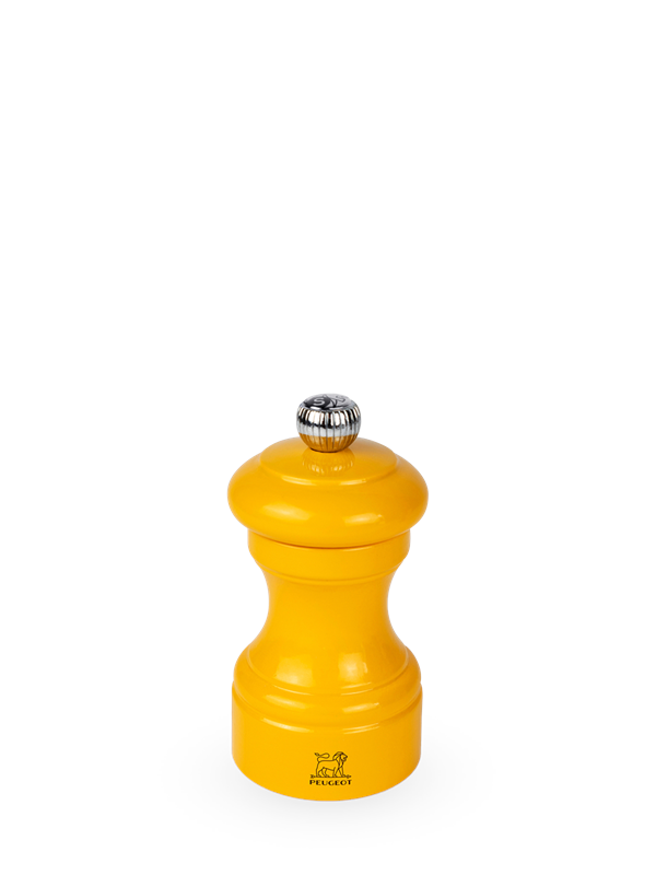 Peugeot Bistro Saffron Lacquered salt grinder 10cm