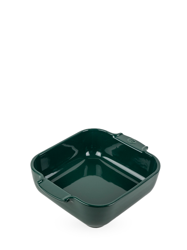 Peugeot Appolia Square oven dish 21 cm green