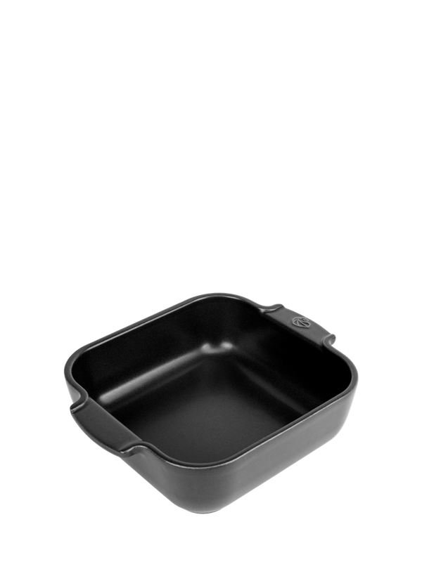 Peugeot Appolia Square oven dish 21 cm satin black