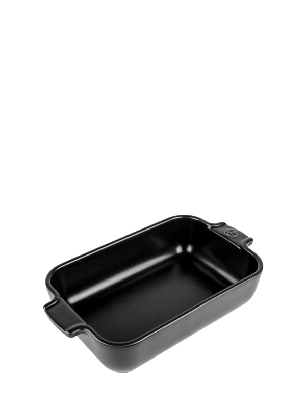 Peugeot Appolia oven dish rectangular 22 cm black satin