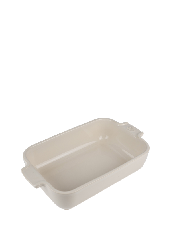 Peugeot Appolia Rectangular dish 22 cm Cream white