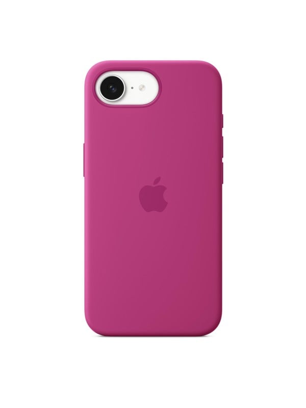 Apple iPhone 16e Silicone Case - Fuchsia