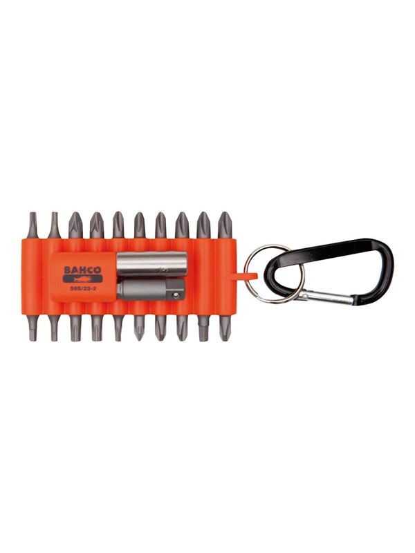 BAHCO 59S/22-2 - Screwdriver Bit Set - 22 Pieces