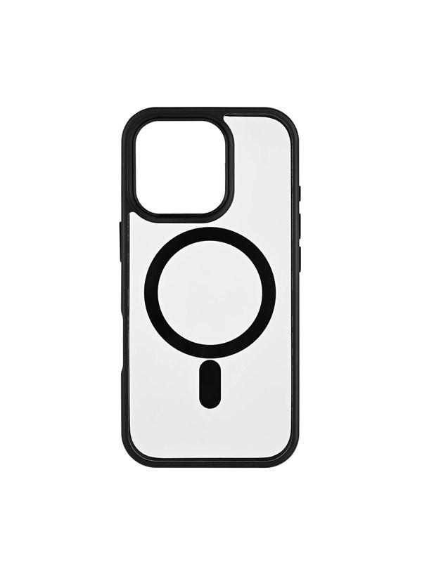 ONSALA MagSeries Bumper Case for iPhone 16 Pro - Black & Clear