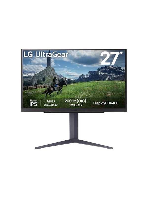 27" LG UltraGear 27GS85QX-B - 2560x1440 - 200Hz - Nano IPS