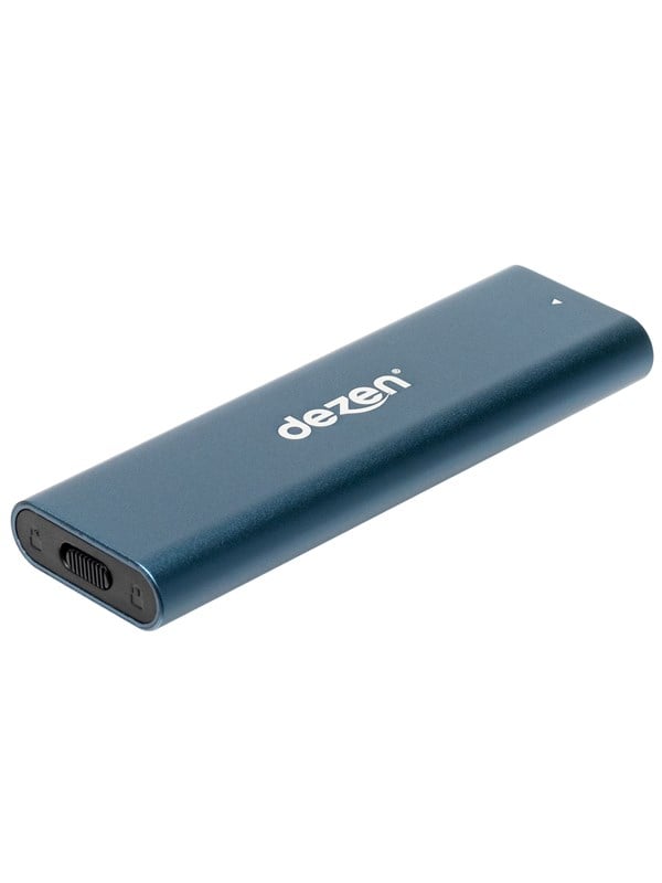 dezen M.2 Premium NVMe Enclosure USB 3.2 Gen 2 - Sininen