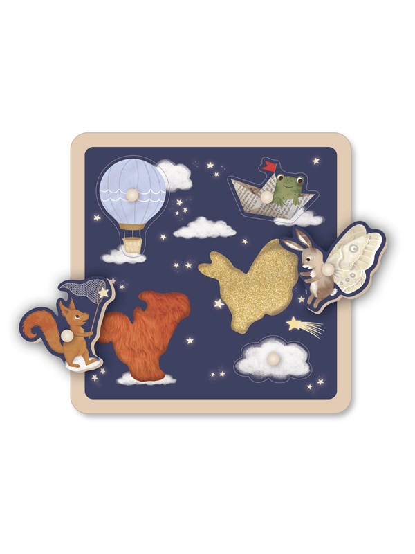 Filibabba Wooden sensory puzzle - Little Adventurers