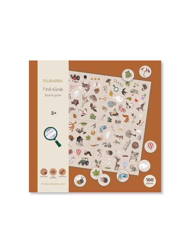 Filibabba Who finds it first? Board game
