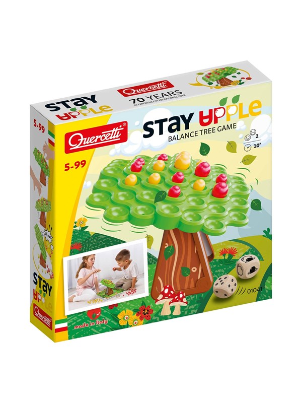 Quercetti Stay Apple! Balance Tree Game