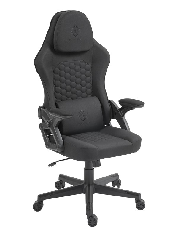 Deltaco DC130 Gaming Pelituoli - Musta - Kangas