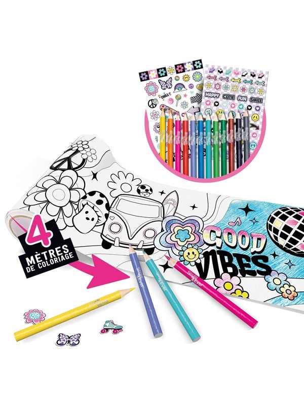 Style 4 Ever Coloring Roll Up