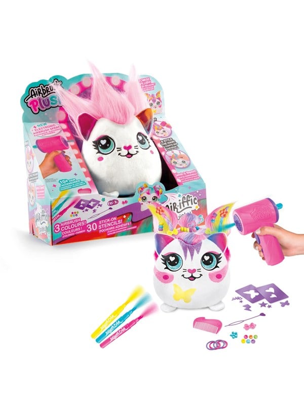 Airbrush Plush Hair'iffic 17cm Squish Pal-Precious