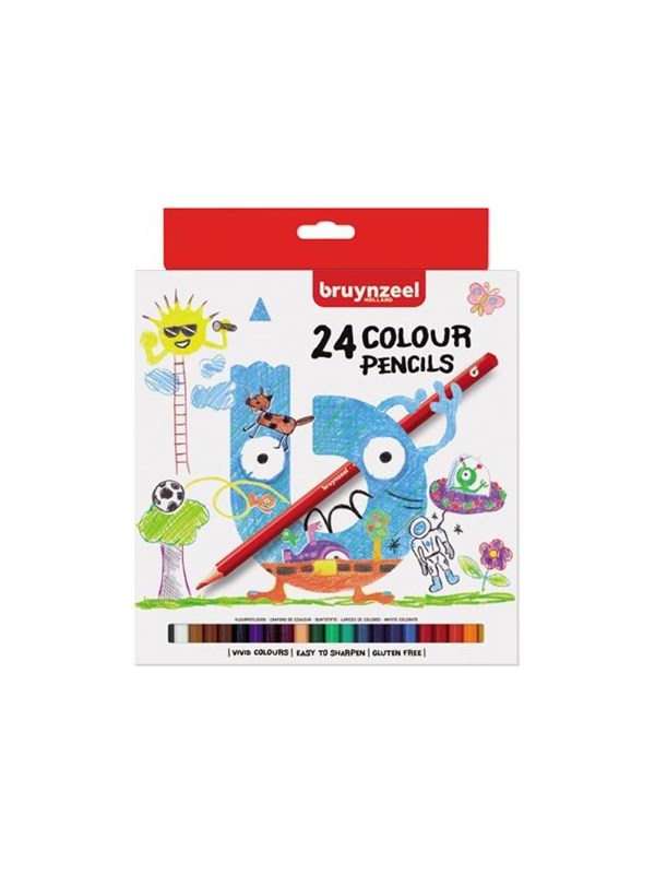 Bruynzeel Kids Colouring Pencils 24 pcs.