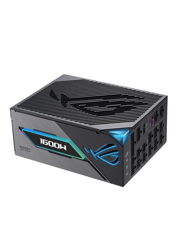 ASUS ROG Thor 1600W Titanium III Virtalähde - 1600 Watt - 135 mm - ATX 3.1 - 80 Plus Titaani sertifioitu