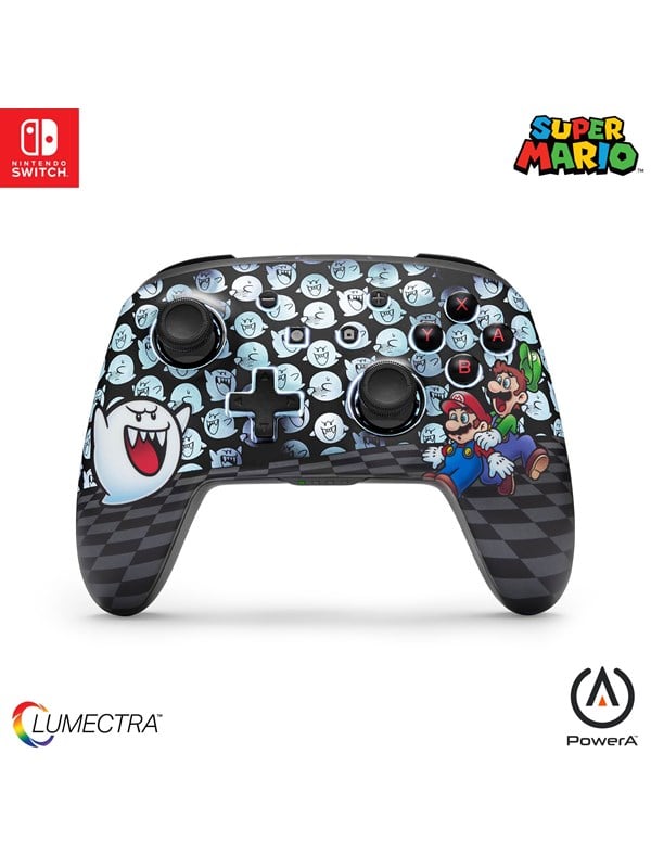 PowerA Parannettu langaton Lumectra-valaistu ohjain Nintendo Switchiin - Marion kurkistelija - Wireless Controller - Nintendo Switch