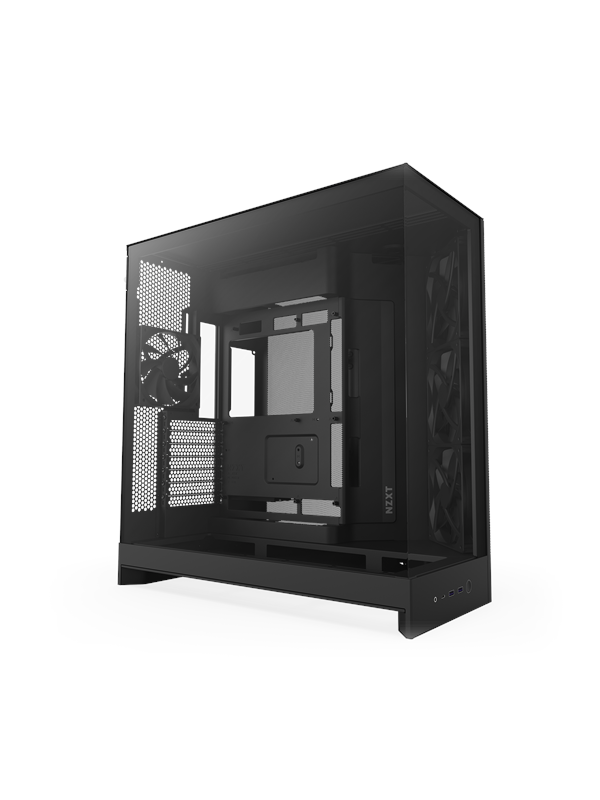 NZXT H9 Flow (2025) - All Black - Kotelot - Miditower - Musta