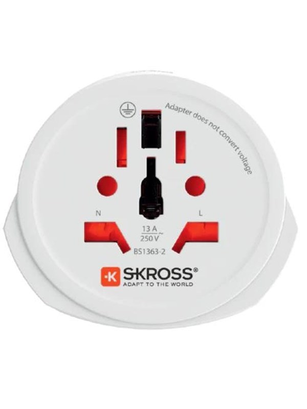 SKross World to Europe Travel Adapter