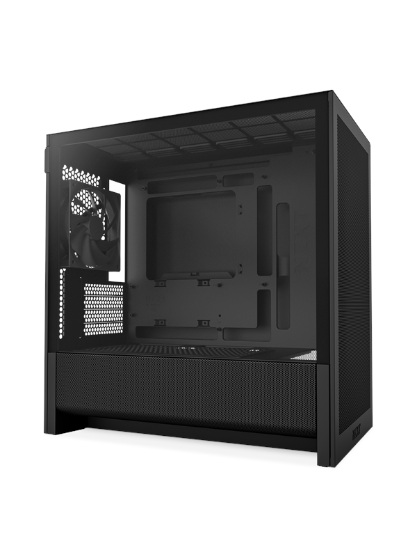 NZXT H3 Flow (2025) - All Black - Kotelot - Miditower - Musta