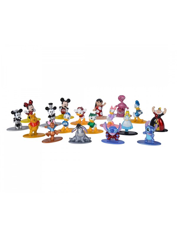Jada Toys Disney Nano Wave 1 Collectible Figures 18pcs.