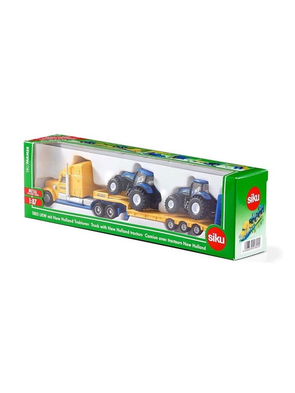 SIKU 1:87 Rekka & New Holland Traktoreita