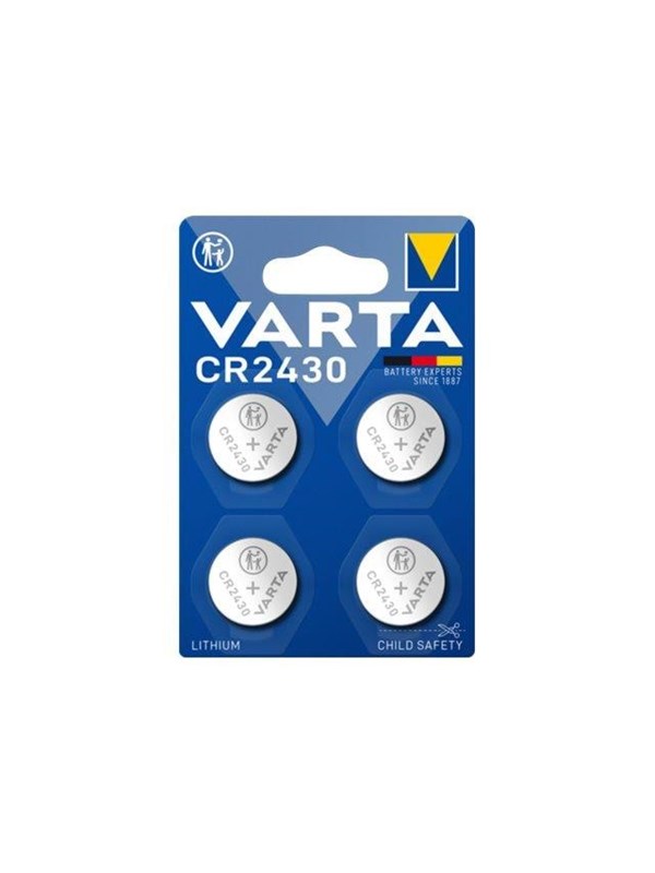 VARTA battery - 4 x CR2430 - lithium manganese