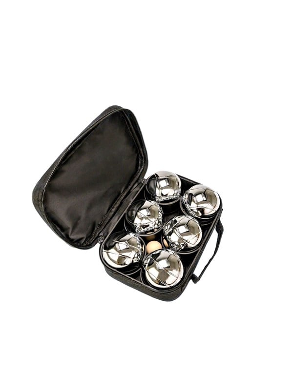 Petanque in nylon bag