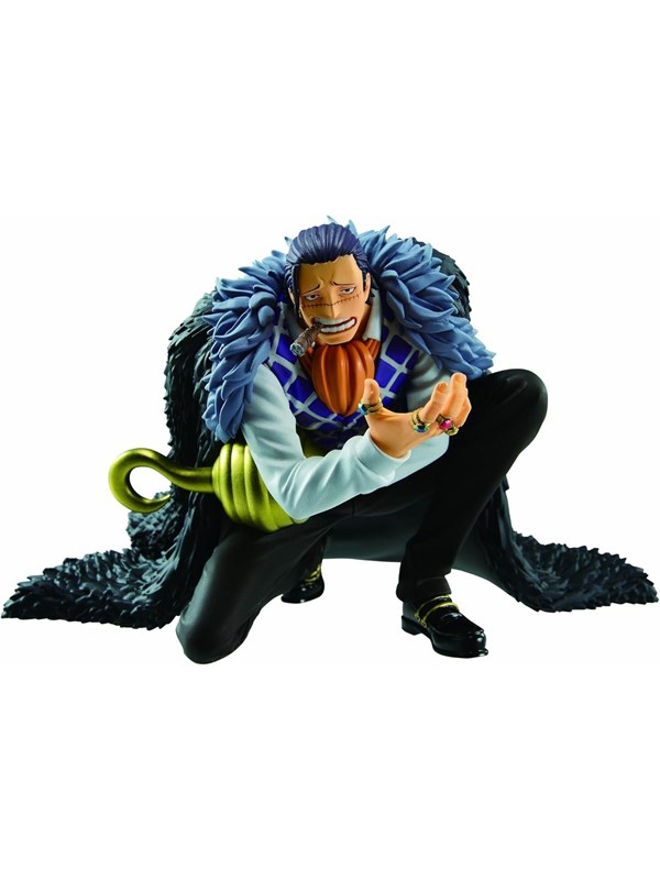 Banpresto - One Piece Battle Record Collection (Crocodile) 8 cm - Figuuri